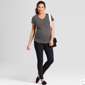 Isabel Maternity Black Skinny Jeans sz 8